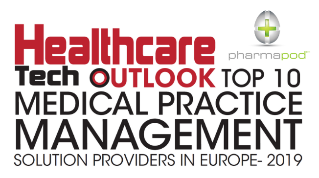 Pharmapod Top 10 Medical Practice Management Solution Providers in Europe 2019 small