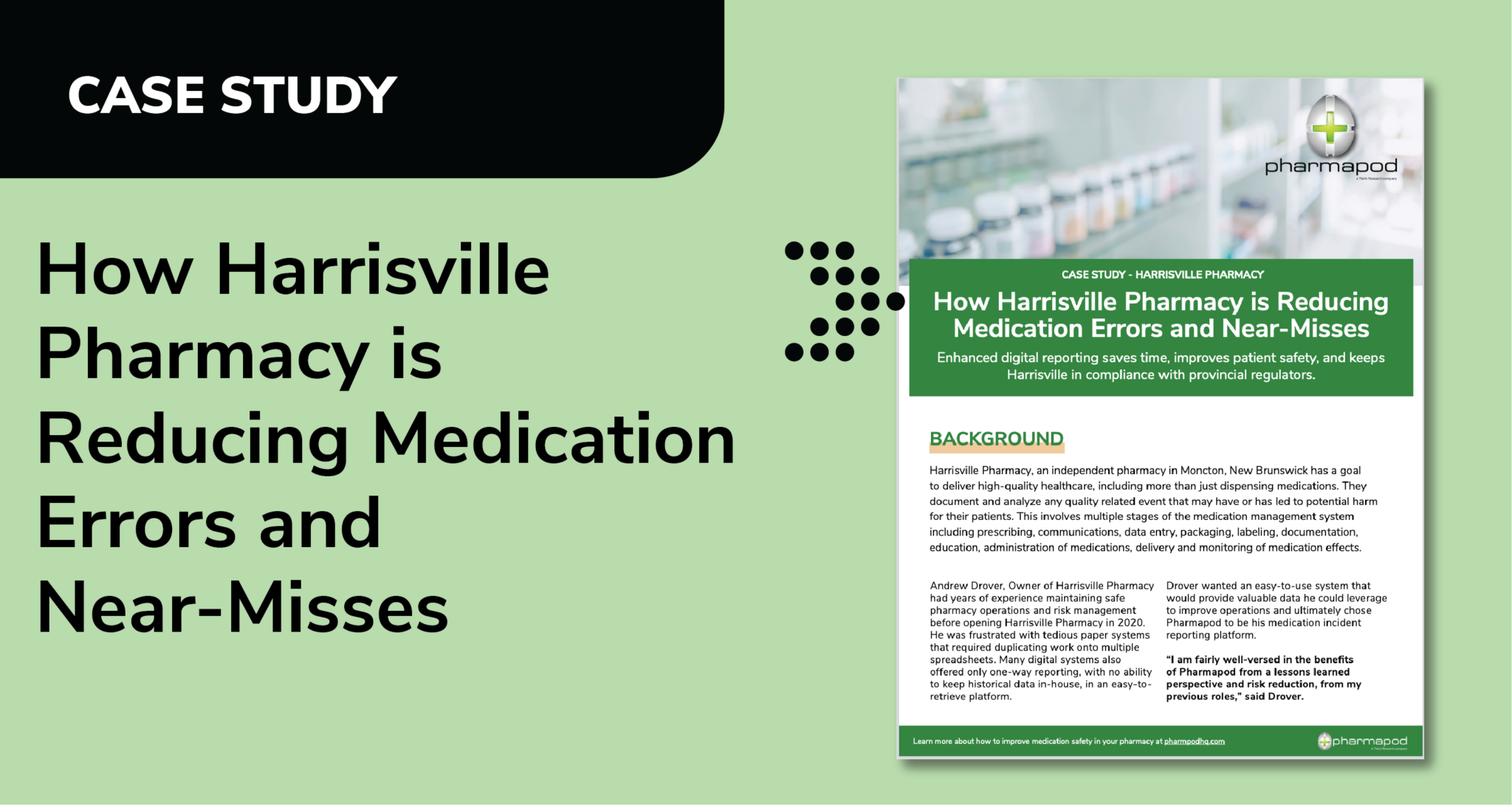 Case Study How Harrisville Pharmacy is Reducing Medication Errors and